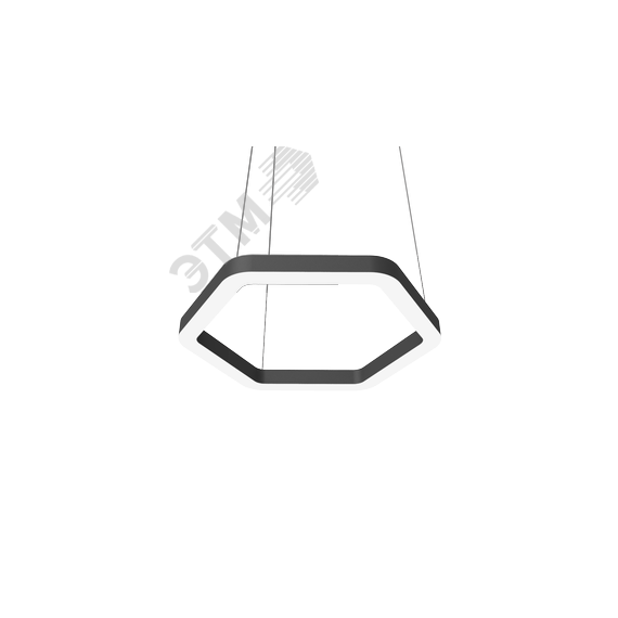 Светильник светодиодный ДСО-78Вт 4000К Enso G черный Вартон V1-R0-9G524-30000-2007840