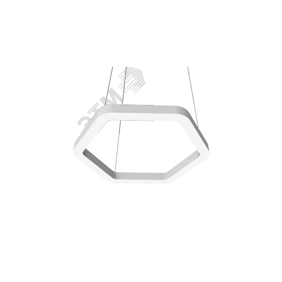 Светильник светодиодный ДСО-49Вт 3000К Enso G белый Вартон V1-R0-0G524-30000-2004930