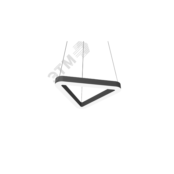 Светильник светодиодный ДСО-49Вт 4000К Enso T черный Вартон V1-R0-9T525-30000-2004940