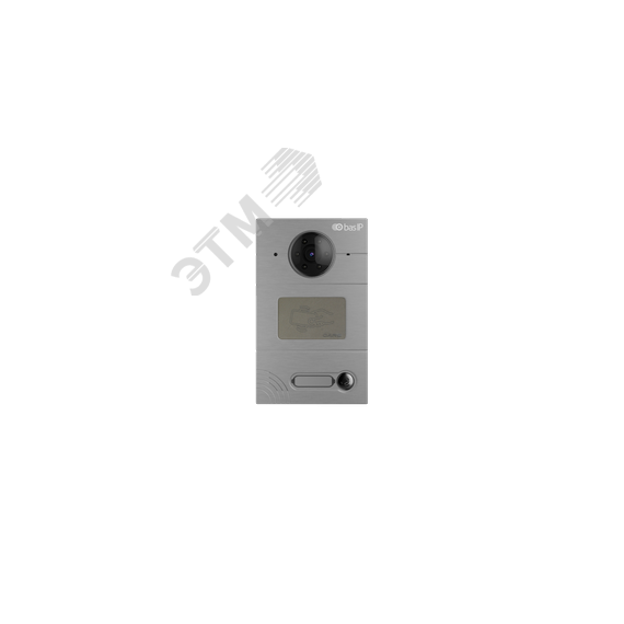 Панель вызывная IP видеодомофона на 1-го абонента BAS-IP AV-01MFD GREY