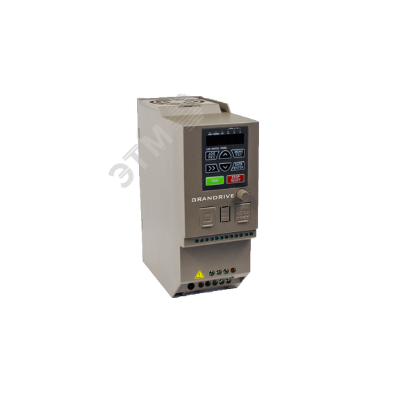 Преобразователь частоты GRANDRIVE PFD 85-13P0-20, 5,5 кВт, 380В, Iном=13 А (PID-регулятор,EMC-фильтр, IP20) ADL EH02A632602