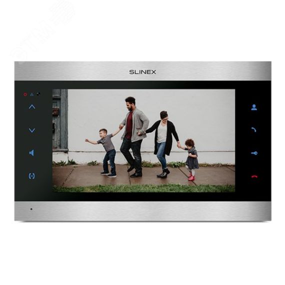 Видеодомофон SLINEX SL-10N Cloud Silver+Black