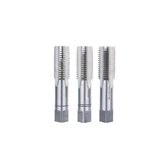 Метчик М30х3,5 (Комплект 3шт) DIN352 HSS-G 6h 125мм a=18 Ruko 230300