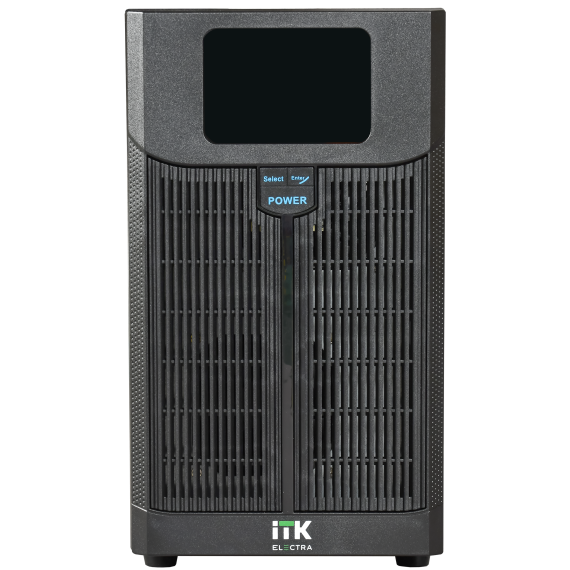 ITK ELECTRA LT ИБП однофазный линейно-интерактивный 2кВА/1,6кВт 3хSchuko LCD дисплей 48VDC без АКБ USB RJ45/11
