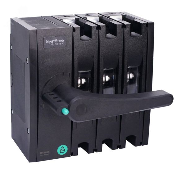 ВЫКЛЮЧАТЕЛЬ-РАЗЪЕДИНИТЕЛЬ SP SD160 3P 100A РУК.СЛЕВА SE (Systeme) SSD01603LF0100