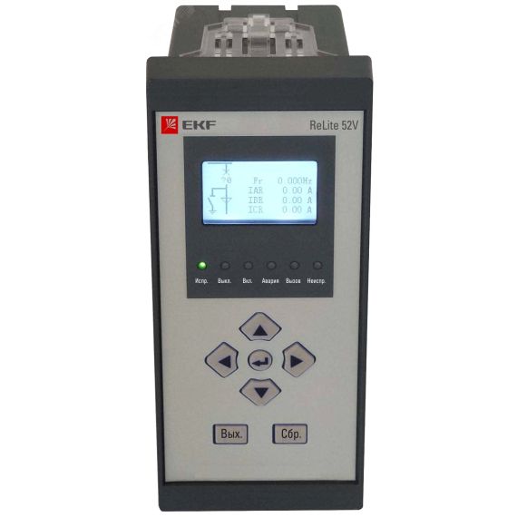 Устройство релейной защиты и автоматики ReLite 52V Stingray 512.43.85.12.22.01 EKF RT52V-512-43-85-12-22-01