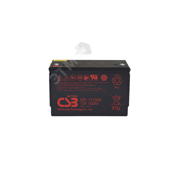Аккумулятор GPL 12В 100Ач CSB CSB GPL121000