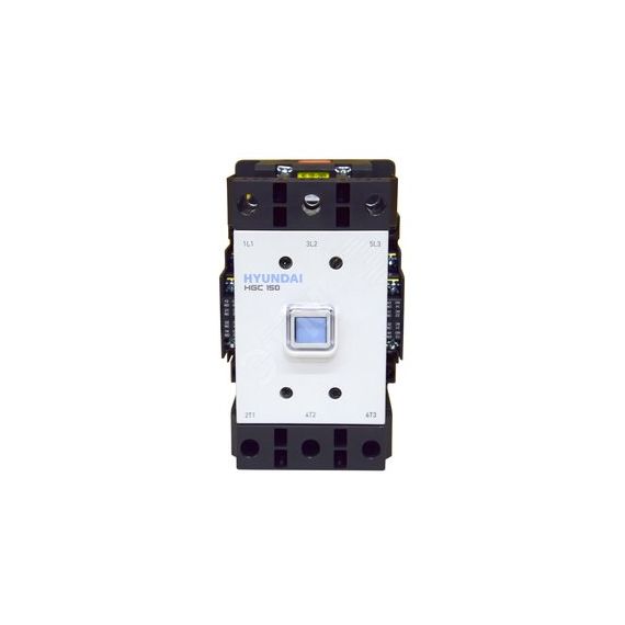 Магнитный контактор HGC150 22NS F440 150А 75кВт при АС3 (380-440В) кат. 380В АC 110-220 DC 2НО+2НЗ Hyundai 13.01.01.000597