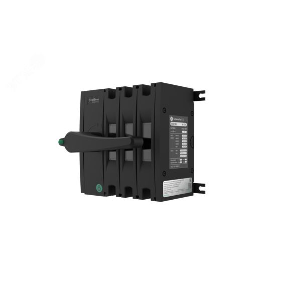 ВЫКЛЮЧАТЕЛЬ-РАЗЪЕДИНИТЕЛЬ SP SD160 3P 63A ФРОНТ.РУК. SE (Systeme) SSD01603MF0063