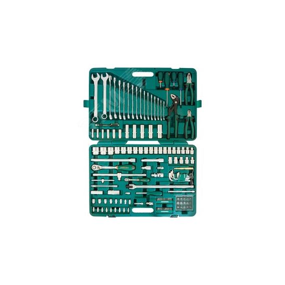 Набор инструмента универсальный 1/4'', 1/2''DR, 142 предмета Jonnesway S04H524142S