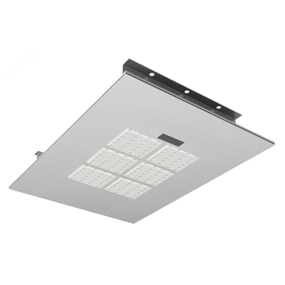 Светильник LED KEDR 2.0 АЗС (СВП) 150Вт 24000Лм 5,0К КСС Д прозрачный рассеиватель IP67 встраиваемый ЛЕД-Эффект LE-СВП-32-150-1902-67Х