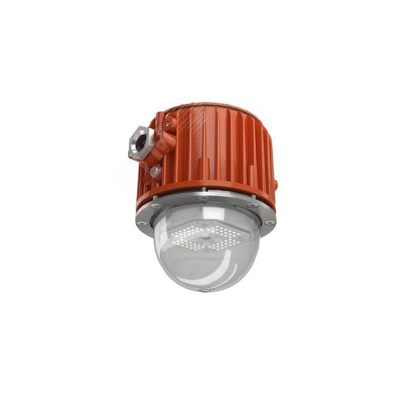 Светильник LED ЖЕЛУДЬ 2.0 Ех 40Вт 4000Лм 5,0К прозрачный рассеиватель IP67 ЛЕД-Эффект LE-СБП-67-040-6539Ex-65Х