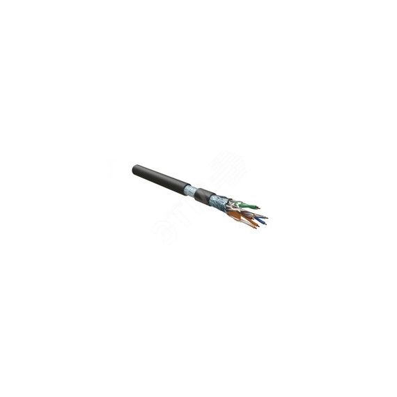Кабель FUTP4-C5E-S24-IN-LSZH-BK-305 (305 м) витая пара F/UTPкатегория 5e4 пары Hyperline 444611