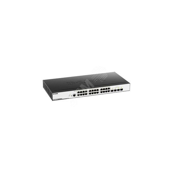 Коммутатор управляемый L2 24 порта 10/100/1000 Мб/с, 4хSFP 1000 Мб/с D-Link DGS-3000-28L/B1A