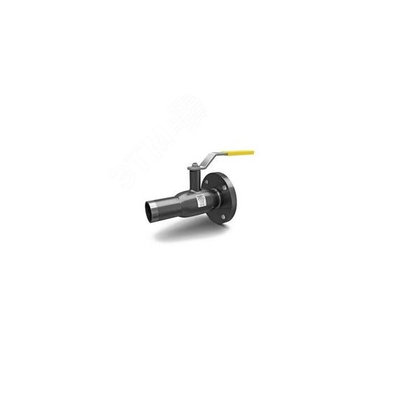Кран шаровой стальной цельносварной комбинированный полнопроходной DN150 PN25 фланец/приварка LD КШ.Ц.К.150.025.П/П.02