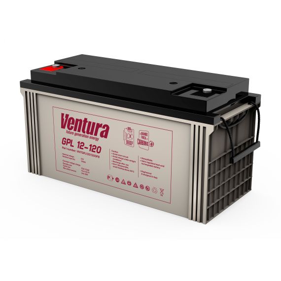 Аккумулятор 12В 120Ач Ventura GPL 12-120