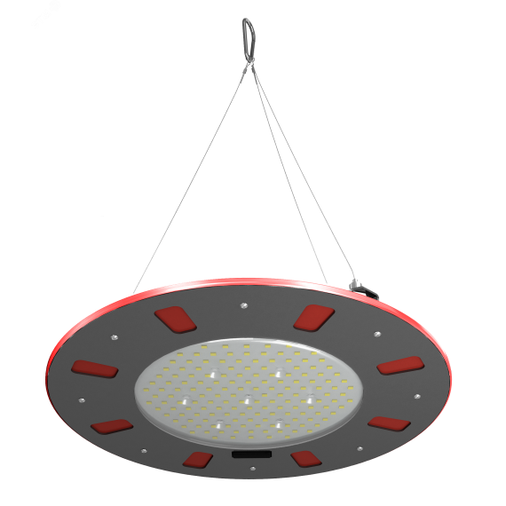 Светильник LED KEDR 2.0 ССП (ССП) 140Вт 18140Лм 5,0К КСС Д прозрачный рассеиватель IP67 подвесной ЛЕД-Эффект LE-ССП-32-140-1082-67Х
