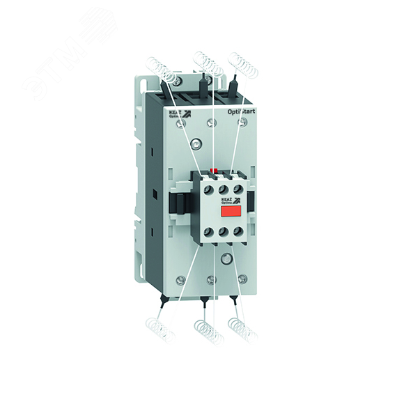 Контактор OptiStart K-FK-94-30-00-A048 для коммутации конденсаторов КЭАЗ 335499