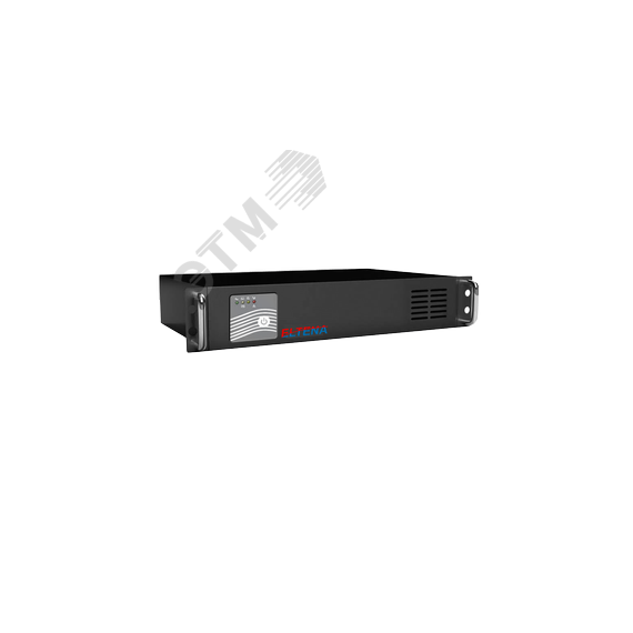 Источник бесперебойного питания Intelligent II 1000RM, Rack Mount, line-interactive, 1000 Ва/700Вт, фаза 1/1, 4 шт. IEC320-С13, RS–232, слот для SNMP- ELTENA EN-I2-1000RM