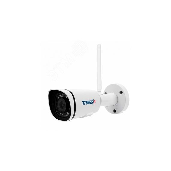 Видеокамера IP 5Мп цилиндрическая с Wi-Fi ,ИК-подстветка 40м, POE (3.6 мм) Trassir TR-D2251WDIR4W v2 3.6