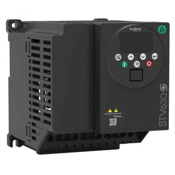 Преобразователь частоты STV630 0,75 кВт 400В ЭМС С3 + LED панель оператора SE (Systeme) STV630U07N4