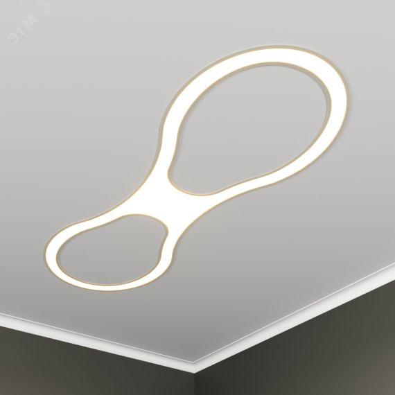 "Светильник светодиодный RVE-LBX-X-INFINITY-1780-V (Символ ""8"" №2 1780х616х100мм S60мм 129Вт встраиваемый 4000K Белый)" RVElektro RVE00003177