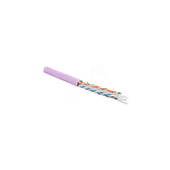 Кабель UUTP4-C6-S23-IN-LSZH-PK-305 (305 м)витая пара U/UTPкат.6 4 пары (23 AWG) Hyperline 444306