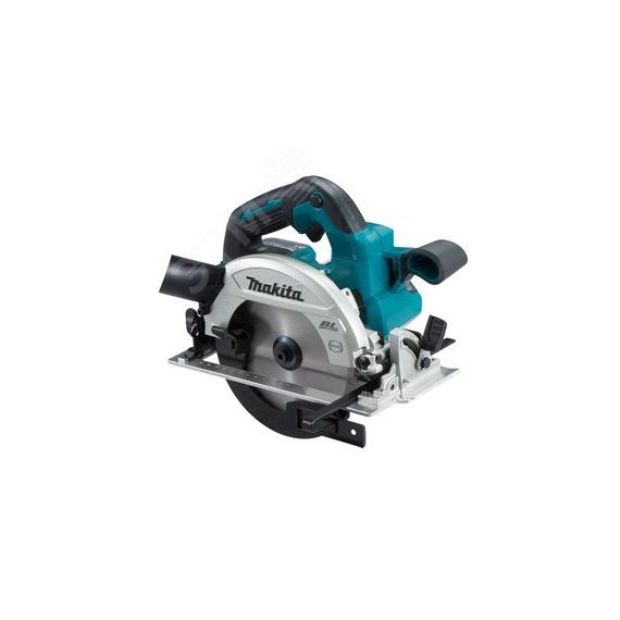 Пила дисковая аккумуляторная бесщеточная 18В, 165мм, рез 57мм, AWS, Bluetooth, подсветка (без АКБ и ЗУ) Makita DHS661ZU