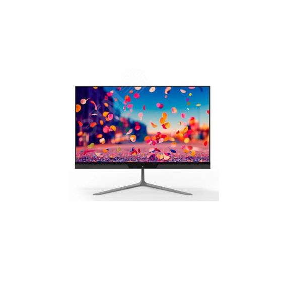 Моноблок Office 23IGLG 23.8'' 1920x1080/Cel N4020/8Gb/SSD256Gb/UHDG 600/CR/черный/DOS iRU 1901356