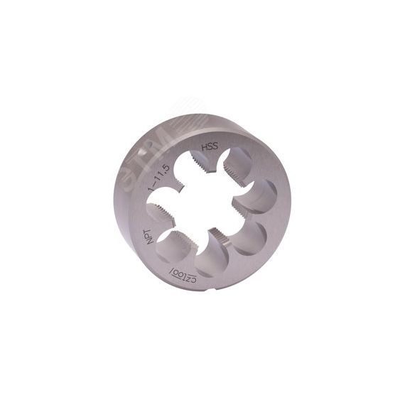 Плашка 1,0'' -11,5-NPT DINEN24230 (Коническая) HSS 60 градусов 65x25мм (CzTool) Bucovice 430100
