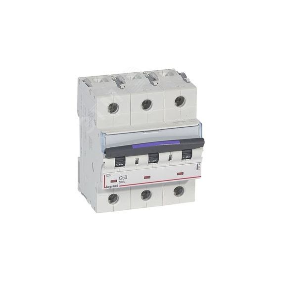 Выключатель автоматический DX3 50кА 50А 3П C LEGRAND 410166