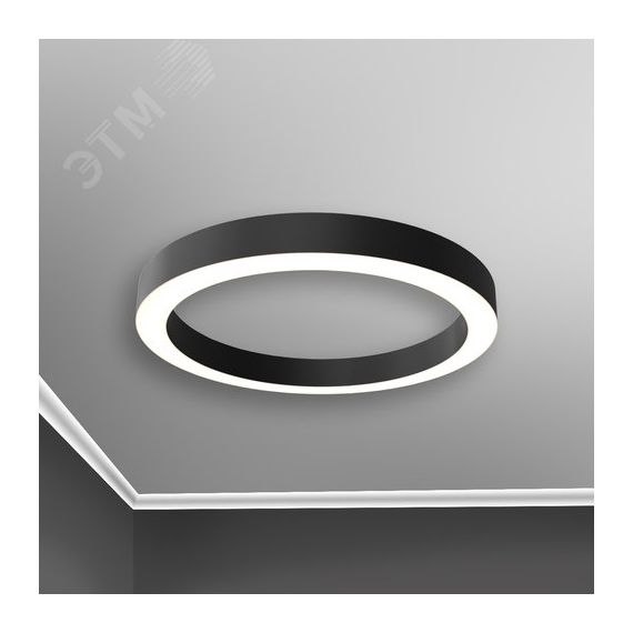 Светильник светодиодный RVE-LBX-HOLE-RING-1950-N (Кольцо 1950х1950х100мм S80мм 148Вт Накладной 4000К Белый) RVElektro RVE00001963