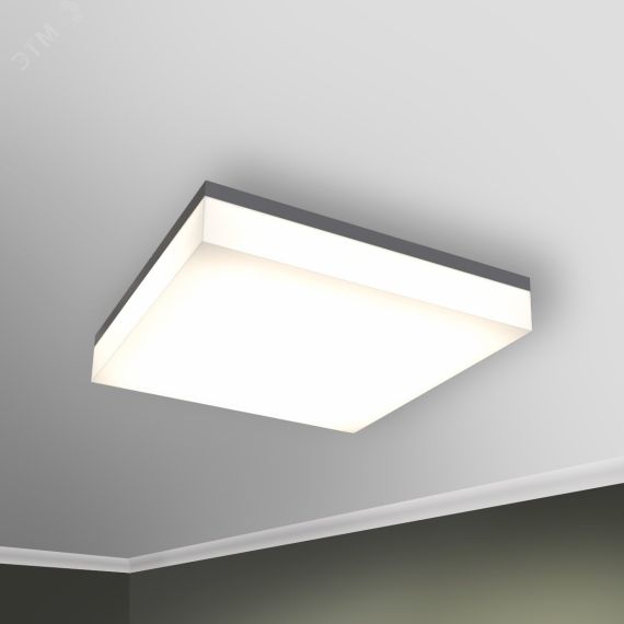 Светильник светодиодный RVE-LBX-LUMO-BOX-900-N (Квадрат 900х900х130мм 121Вт Накладной 4000К Белый) светильник RVElektro RVE00002326