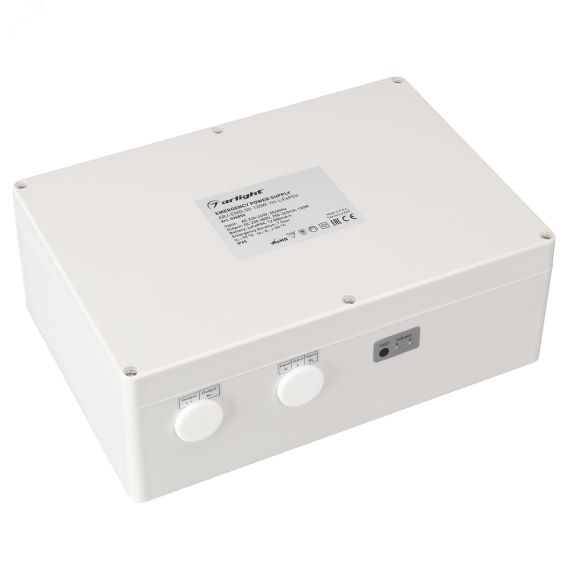 Блок аварийного питания ARJ-EMG-50-120W-1H-LiFePO4 (IP65 Пластик, 3 года) Arlight 036852