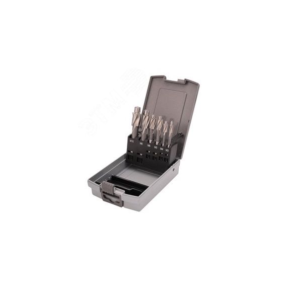 Набор цековок М3-M10 DIN373 (проходные) HSS 6шт Ruko 102450RO