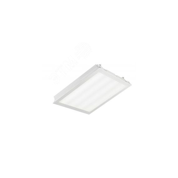 Светильник LED Effect ОФИС КОМФОРТ IP65 40Вт 4250лм 5000К IP65 КСС Д встраиваемые, БАП 1 час ЛЕД-Эффект LE-СВО-03-040-7155-65Х+LE0274