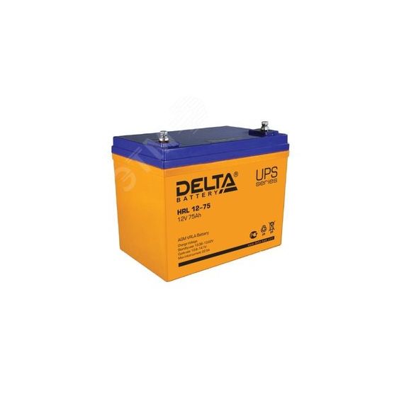 Аккумулятор HRL X 12В 75Ач Delta HRL 12-75 Х