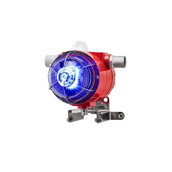 Оповещатель взрывозащищенный световой ВС-07е-Ex-СД-ПР1/З2-24VDC, без каб вводов Эридан ER004000000193-0000