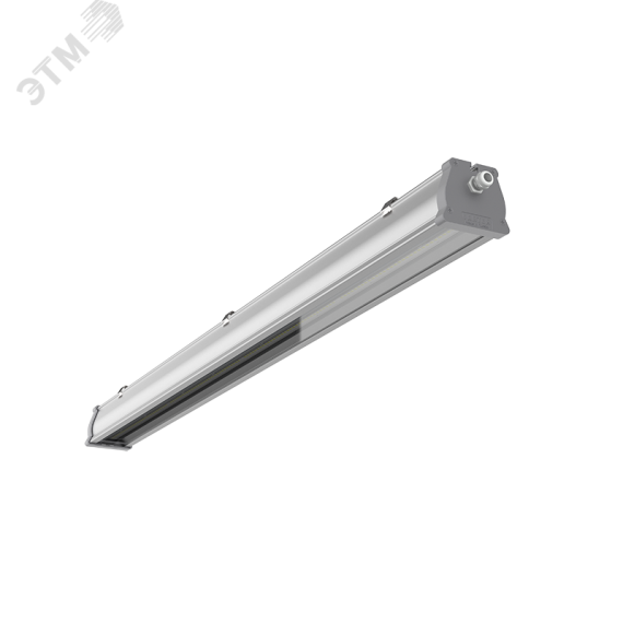 Светодиодный светильник VARTON Айрон GL CLEANpro 44 Вт 4000 K 1180х86х76 мм IP67 35°x92° рассеиватель закаленное стекло Вартон V1-I0-72581-03L14-6704440