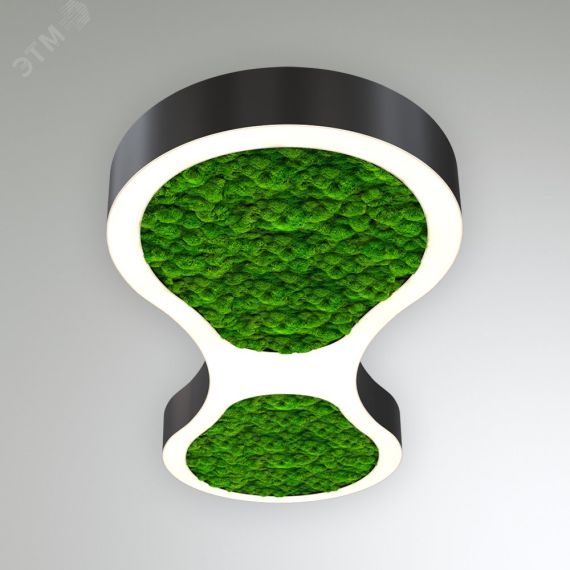 Светильник светодиодный RVE-LBX-MOSS-X-INFINITY-1750-P (Символ ''8'' №2 со мхом 1750x586x100мм S60мм 130Вт 4000К белый) RVElektro RVE00000607