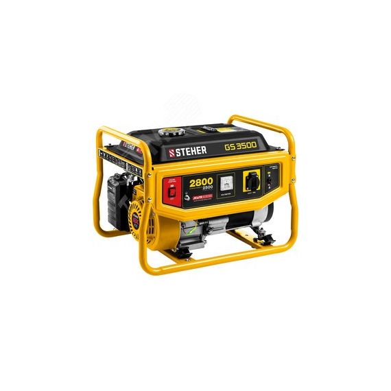 Генератор бензиновый 2800 Вт STEHER GS-3500