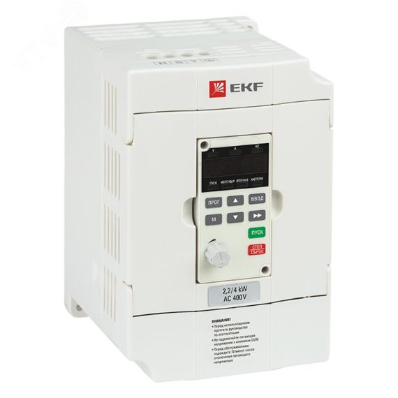 Преобразователь частоты 2.2/4 кВт 3х400В VECTOR-75 Basic EKF VT75-2R2-3B