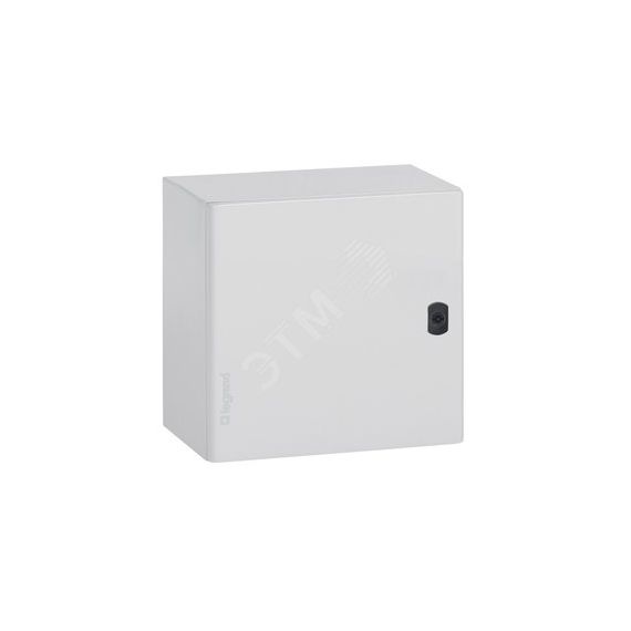 Шкаф металлический Atlantic IP55 IK10 RAL7035 400x400x200 квадратный LEGRAND 35531