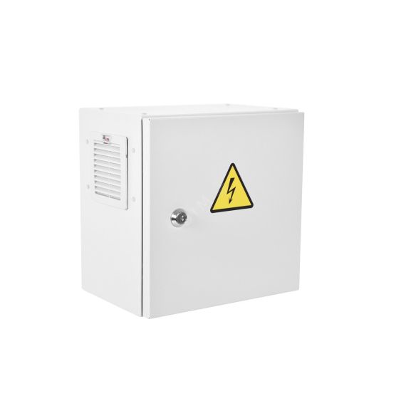 Шкаф ЭКОНОМ уличный всепогодный настенный укомплектованный (В400 ? Ш400 ? Г250), комплектация T2 ЦМО ШТВ-НЭ-4.4.25-3ААА-Т2