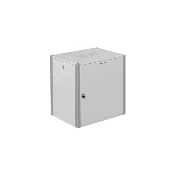 Шкаф телекоммуникационный настенный 19' 15U дверь металл IP20. 600x600x720mm(ШхГхВ) цвет серый(RAL 7035/RAL7000) SYSMATRIX WP 6615.720