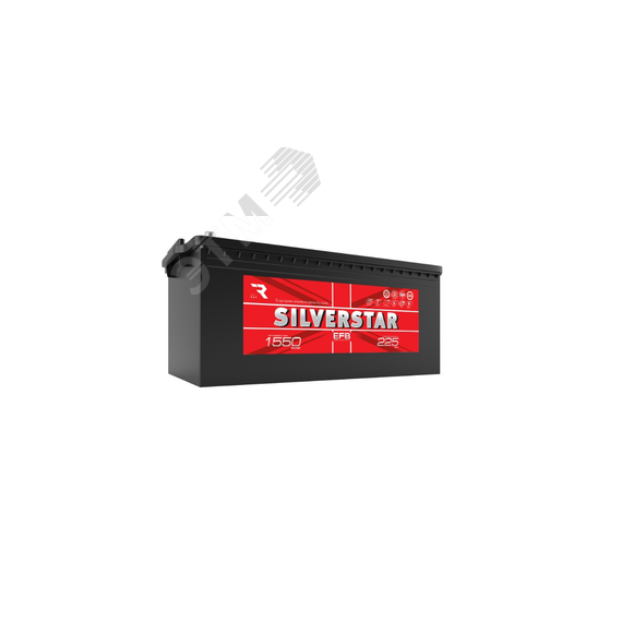 Аккумулятор автомобильный SilverStar EFB 6СТ-225  L(3) Silver Star SEF22530