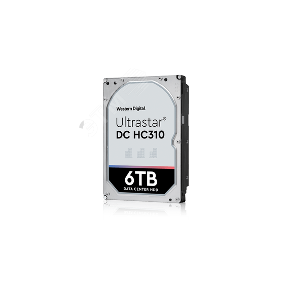 Жесткий диск 6TB Ultrastar 3.5'', SAS, 7200 об/мин, 256 МБ Western Digital HUS726T6TAL5204