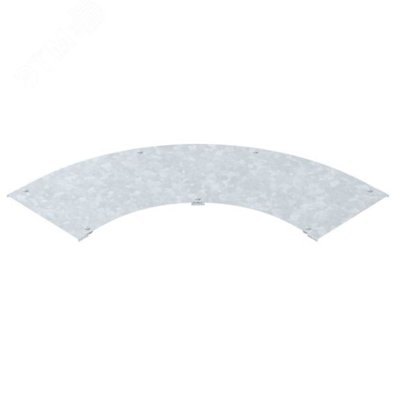 Крышка угловой секции 90° 400 мм OBO Bettermann BD 90 400 R5 FT