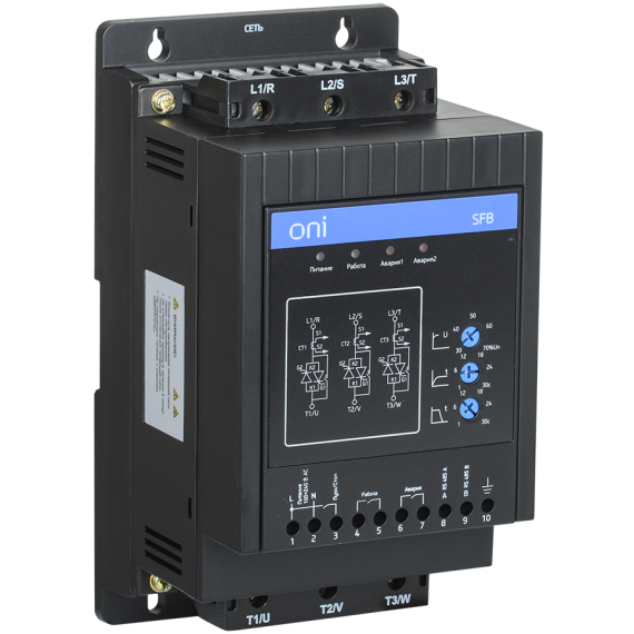 Устройство плавного пуска SFB 3Ф 380В 11кВт 22A Uупр 110-220В Modbus ONI