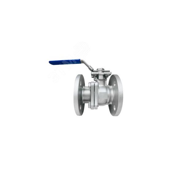 Кран шаровой нерж Ду 65 Ру16 фланцевый 170мм полнопроходной Benarmo 107-9062